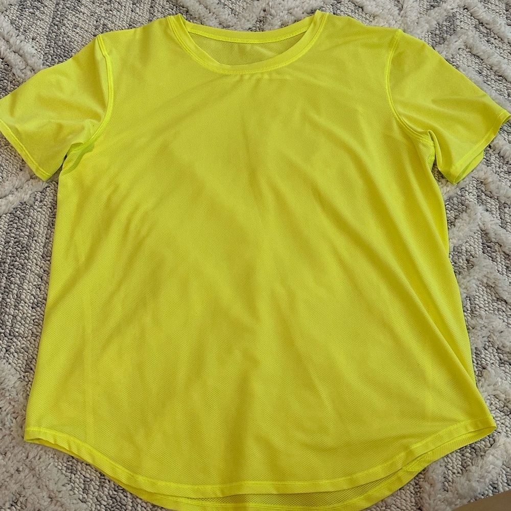 Lululemon High Neck Running and Training T-Shirt
